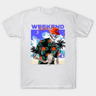 Summer Vacation (skull) T-Shirt